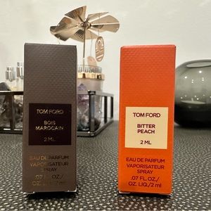 2 Tom Ford Fragrance Samples